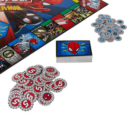 Marvel SPIDER MAN Brand new sealed monopoly game board