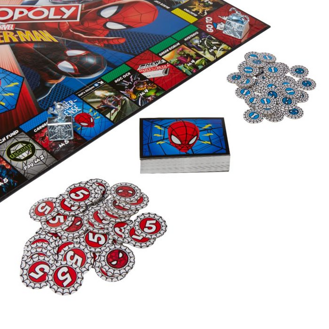 Marvel SPIDER MAN Brand new sealed monopoly game board
