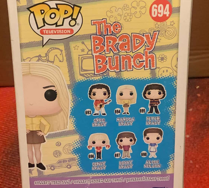 Marica Brady #694 The brady bunch"TV" Funko Pop! Vinyl Figure (damaged)