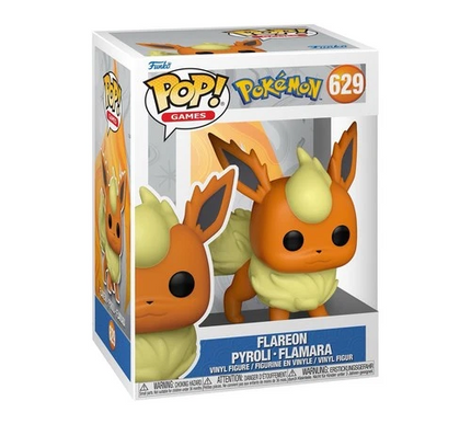 Flareon #629 Pokemon Funko Pop! vinyl