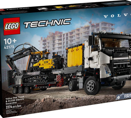 LEGO 42175 Technic Volvo FMX Truck & EC230 Electric Excavator