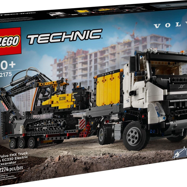 LEGO 42175 Technic Volvo FMX Truck & EC230 Electric Excavator
