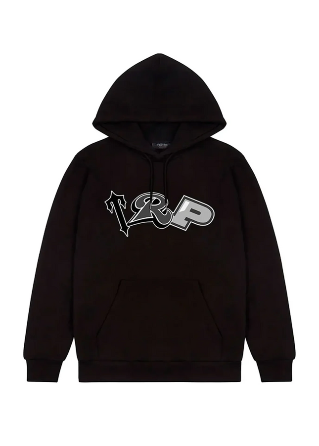 Trapstar  TRP Hoodie - Black/Blackout Edition - Medium 