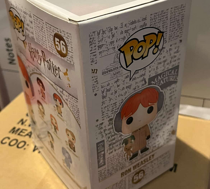 Ron Weasley #56 Harry Potter Funko Pop! vinyl (damaged)