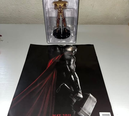 Heimdall THOR #27 Marvel Movie Hand painted Eaglemoss figurine with magazine 