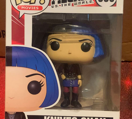 Knives Chau #355 Scott Pilgrim Vs the world "MOVIES" Funko Pop! Vinyl Figure