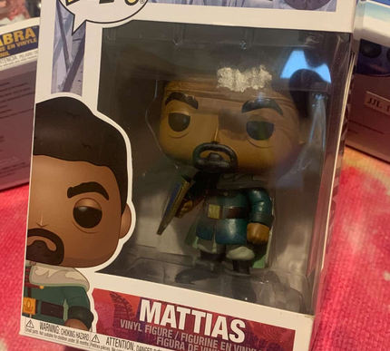 mattias #586 Frozen Disney Funko Pop! Vinyl Figure (damaged)