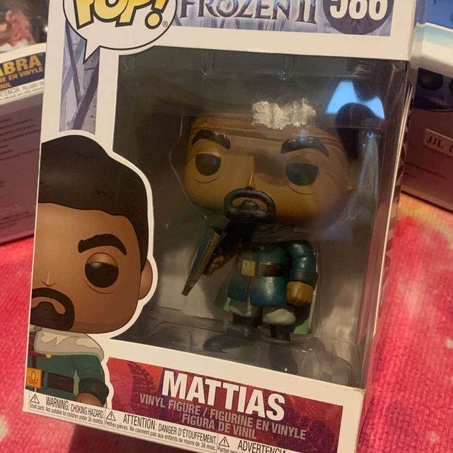 mattias #586 Frozen Disney Funko Pop! Vinyl Figure (damaged)