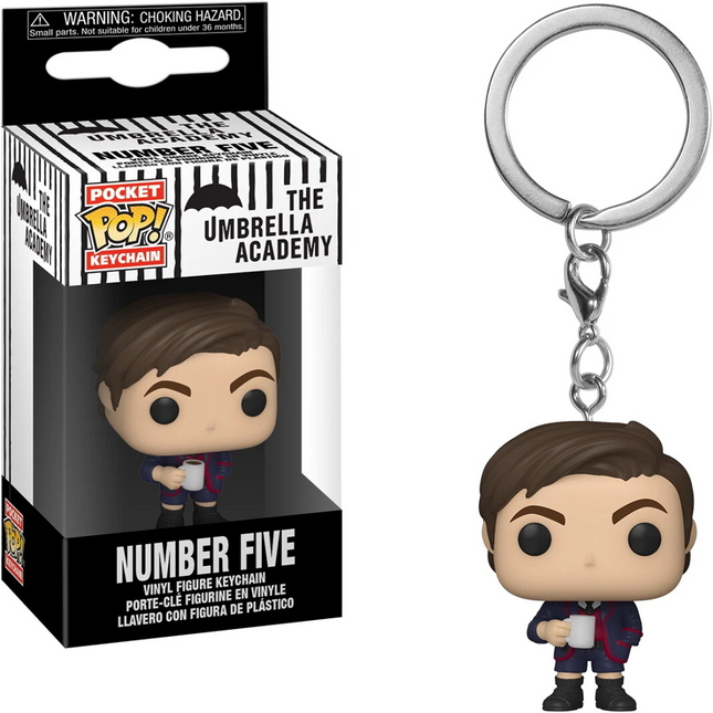 The Umbrella Academy - Number Five - Schlüsselanhänger Funko Pocket POP! Keycha