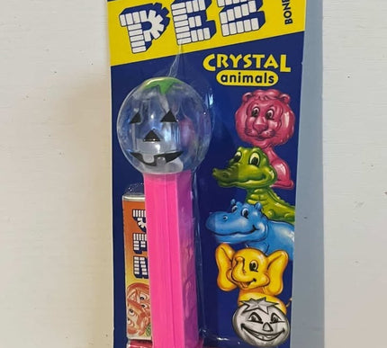 Vintage 1990's Glass animals Pumpkin Pez