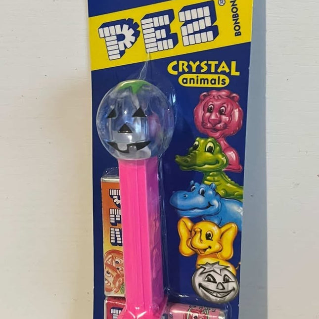 Vintage 1990's Glass animals Pumpkin Pez