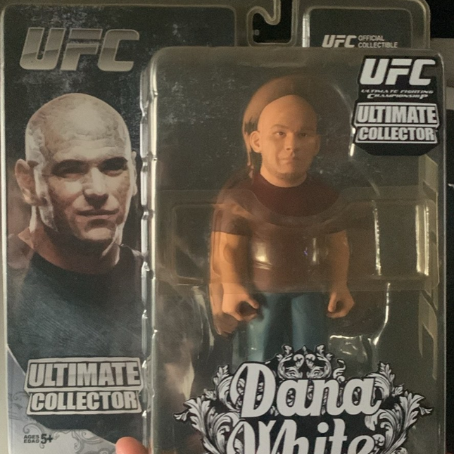 UFC Ultimate Collector Dana White Action Figure Round 5 Fight 2013 Sealed