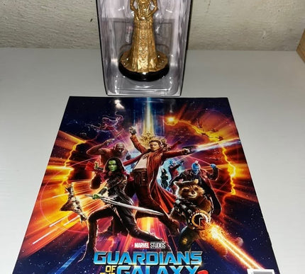 Ayesha #51 Guardians of the galaxy 2Hand painted Eaglemoss figurine w/ magazine 
