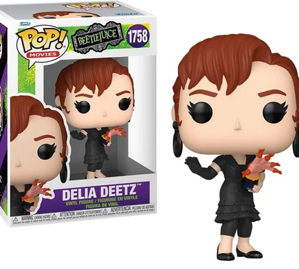 Delia Deetz #1758 Beetle Juice "MOVIES" Funko Pop! Vinyl Figure