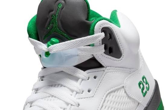 Nike Air Jordan 5 Retro Lucky Green Casual Sneakers US Size 8us/6.5us DD9336-103