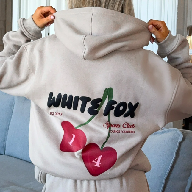 S/M White Fox Club 14 Trinity Oversized Hoodie Moon Brand New with tags