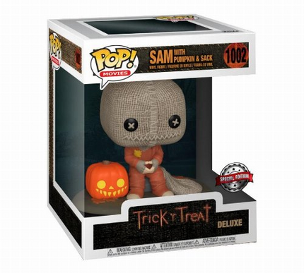 Funko POP! #1002 Trick R Treat Sam With Pumpkin and Sack Special Edition