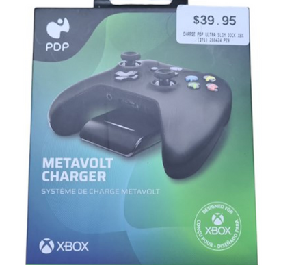 Metavolt Charger Pdp Black Gaming Charger System for xbox one. xbox x