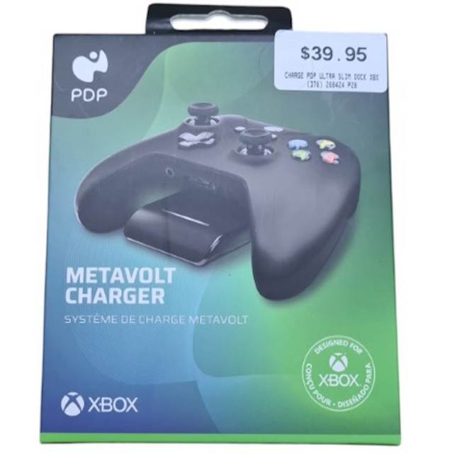 Metavolt Charger Pdp Black Gaming Charger System for xbox one. xbox x