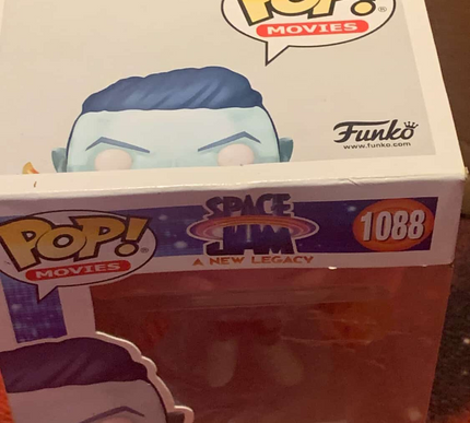 Wet/fire #1088 Space jam "MOVIES" Funko Pop! Vinyl Figure (damaged)
