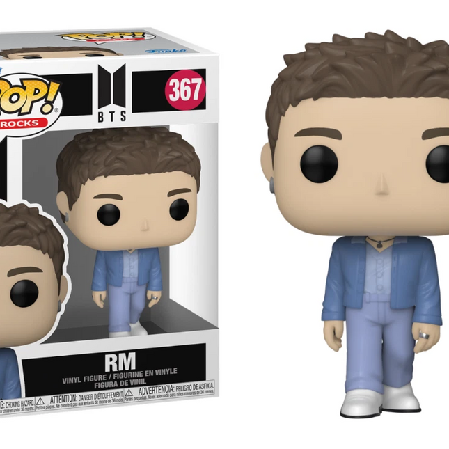 RM (bts) #367 Pop! vinyl music funko + free case