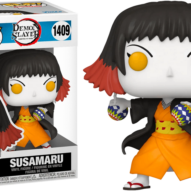 Demon Slayer Susamaru Pop! Vinyl Figure #1409 + free case