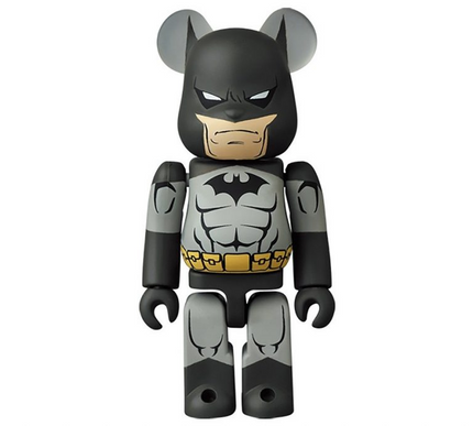 Bearbrick series 43 100% batman hush 