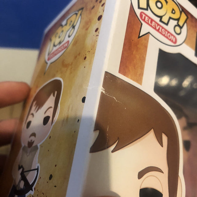 2015 The Walking Dead Daryl Dixon 14 Funko Pop Vinyl + Free Case (minor Damage)