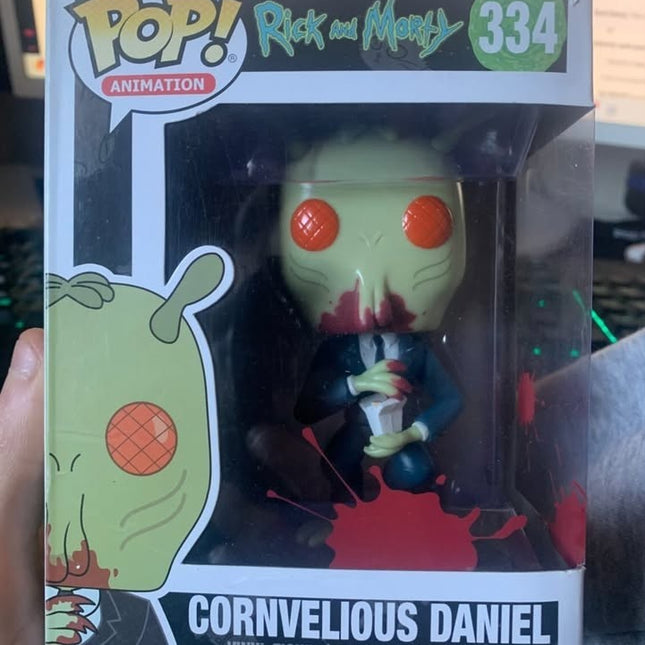 Rick and Morty pop vinyl, Cornvelious Daniel #334