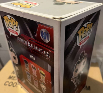 Rita #401 Power Rangers Funko Pop! vinyl (damaged)