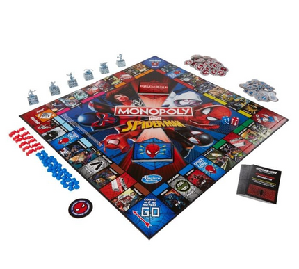 Marvel SPIDER MAN Brand new sealed monopoly game board