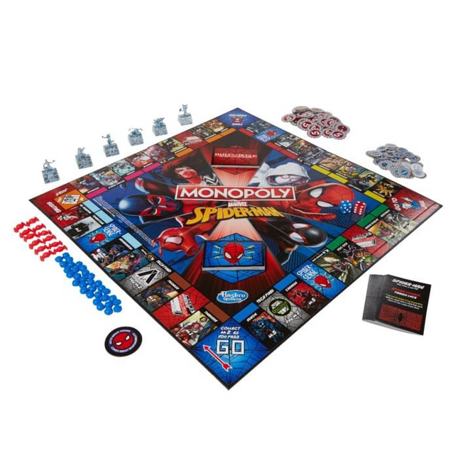 Marvel SPIDER MAN Brand new sealed monopoly game board