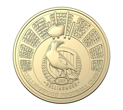 Scott Pendlebury 400 Games Collingwood AFL MAGPIES Cover PNC $1 Coin 2024 FDC