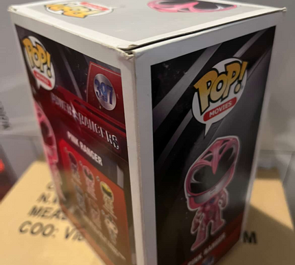Pink Ranger #397 Power Rangers Funko Pop! vinyl (damaged)