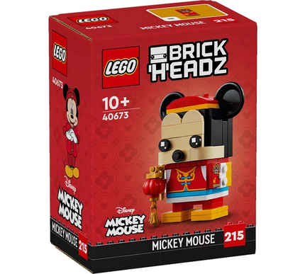 LEGO BrickHeadz 40673 Spring Festival Mickey Mouse Chinese New Year Gift New