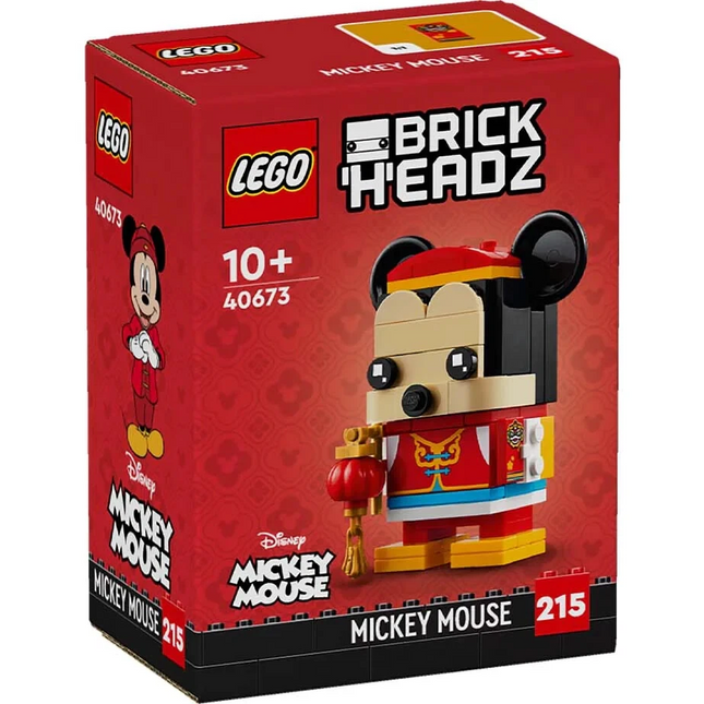 LEGO BrickHeadz 40673 Spring Festival Mickey Mouse Chinese New Year Gift New