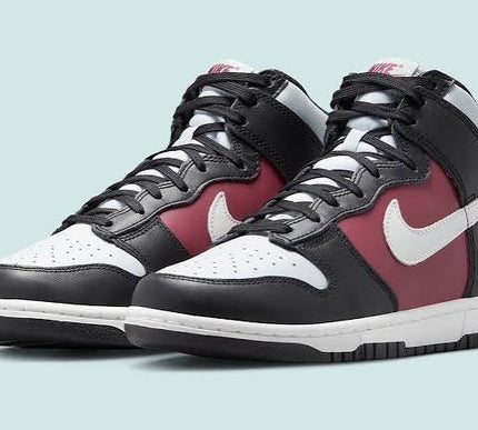 Nike Dunk High Black Rosewood Pure Platinum Size 10us womens DD1869-005