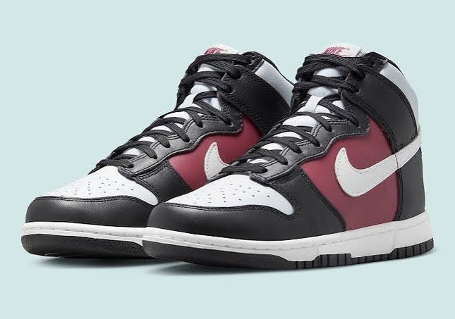 Nike Dunk High Black Rosewood Pure Platinum Size 10us womens DD1869-005