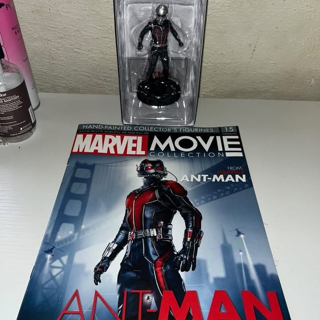 Antman #15 Marvel Movie Hand painted Eaglemoss figurine with magazine 