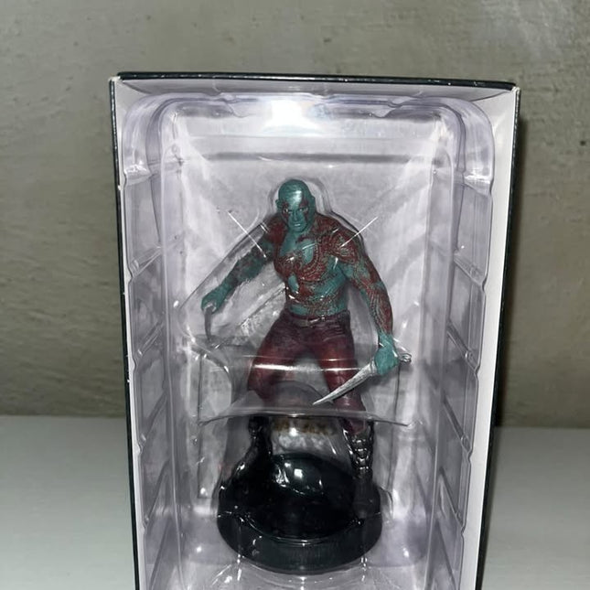 Drax #09 guardians of the galaxy Hand painted Eaglemoss figurine with magazine 