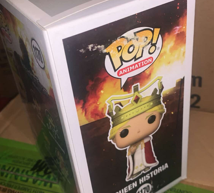 QUEEN HISTORIA Attack on Titan 2022 SDCC Funko POP! #1170 + free case