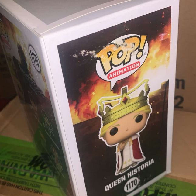 QUEEN HISTORIA Attack on Titan 2022 SDCC Funko POP! #1170 + free case