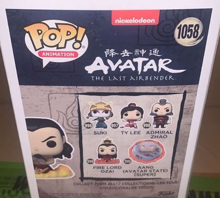 ATLA Fire Lord Ozai Special Edition Funko Pop 1058 + free case