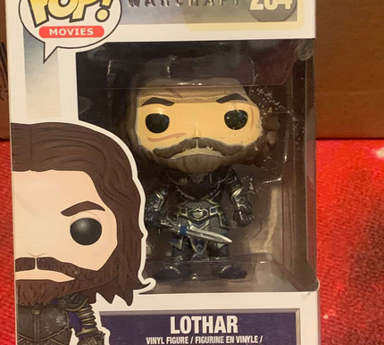 Lothar #284"MOVIES" Warcraft Funko Pop! Vinyl Figure (damaged)