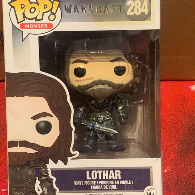 Lothar #284"MOVIES" Warcraft Funko Pop! Vinyl Figure (damaged)