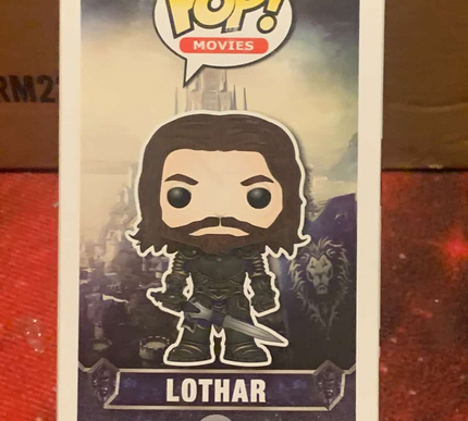 Lothar #284"MOVIES" Warcraft Funko Pop! Vinyl Figure (damaged)