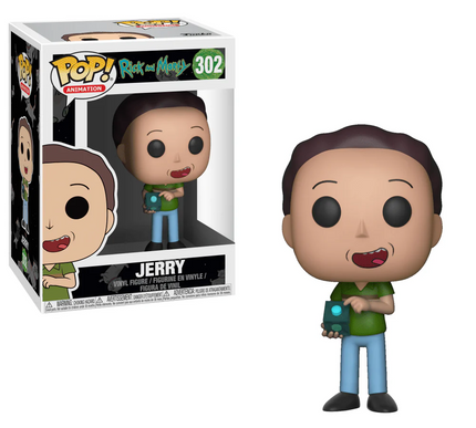 Jerry #302 Rick & Morty Funko Pop! vinyl 