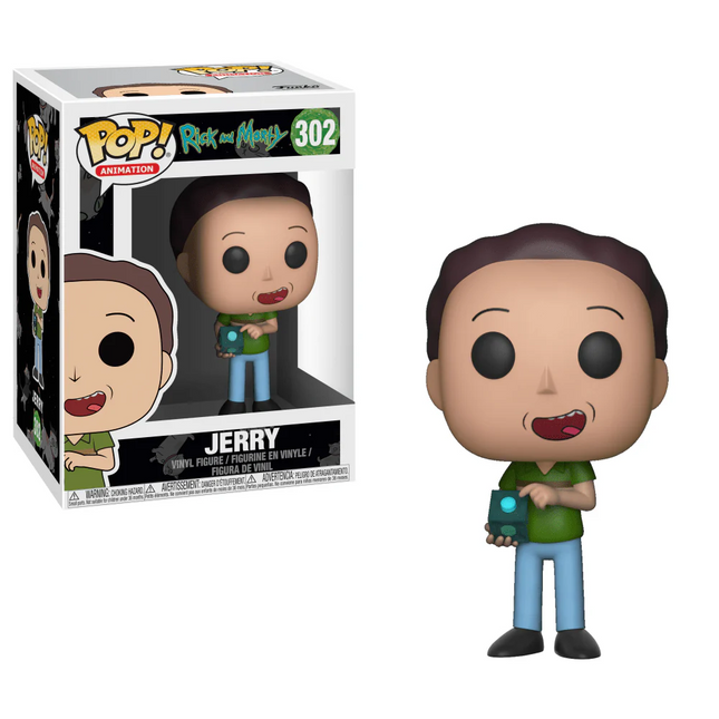 Jerry #302 Rick & Morty Funko Pop! vinyl 