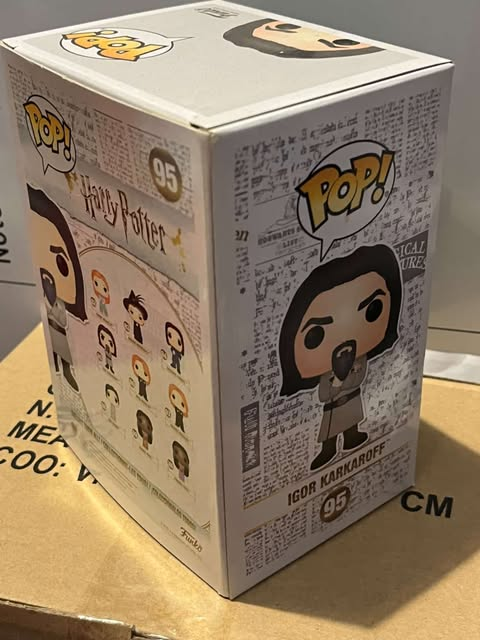 Igor karkaroff #95 Harry Potter Funko Pop! vinyl (damaged)