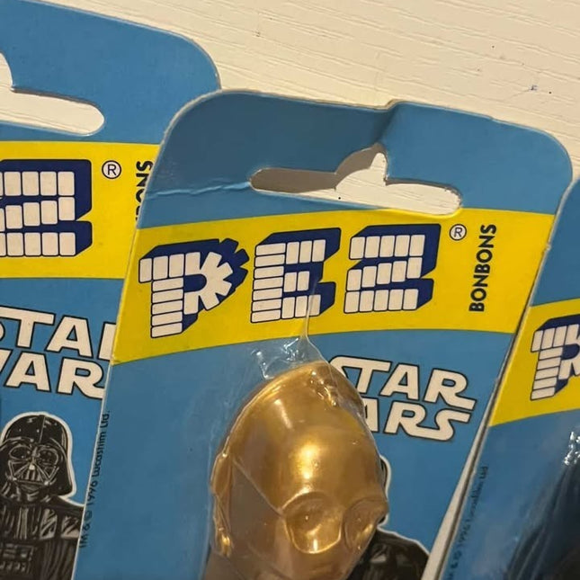 Vintage complete Star Wars Pez set 1990's
